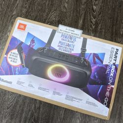 Jbl PartyBox On The Go Bluetooth Speaker New - Pay $1 today and pay the rest later -