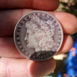 Morgan Silver Dollar 1886!