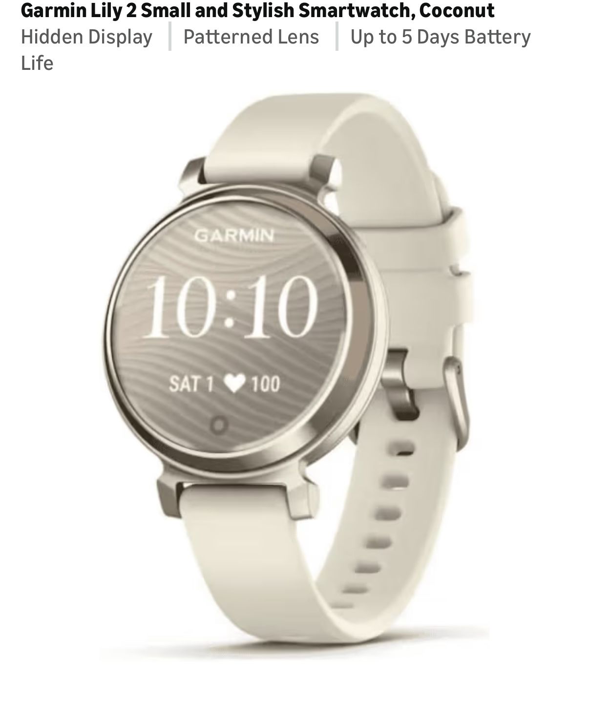 Lily 2 Garmin Watch