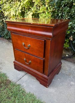1 Nightstand Tall 27" Long 24" Wide 16"