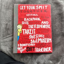 Rick And Morty Painting