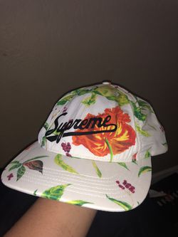 supreme floral hat