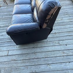 Leather Couch 