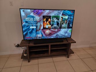 TV stand fits up to 65