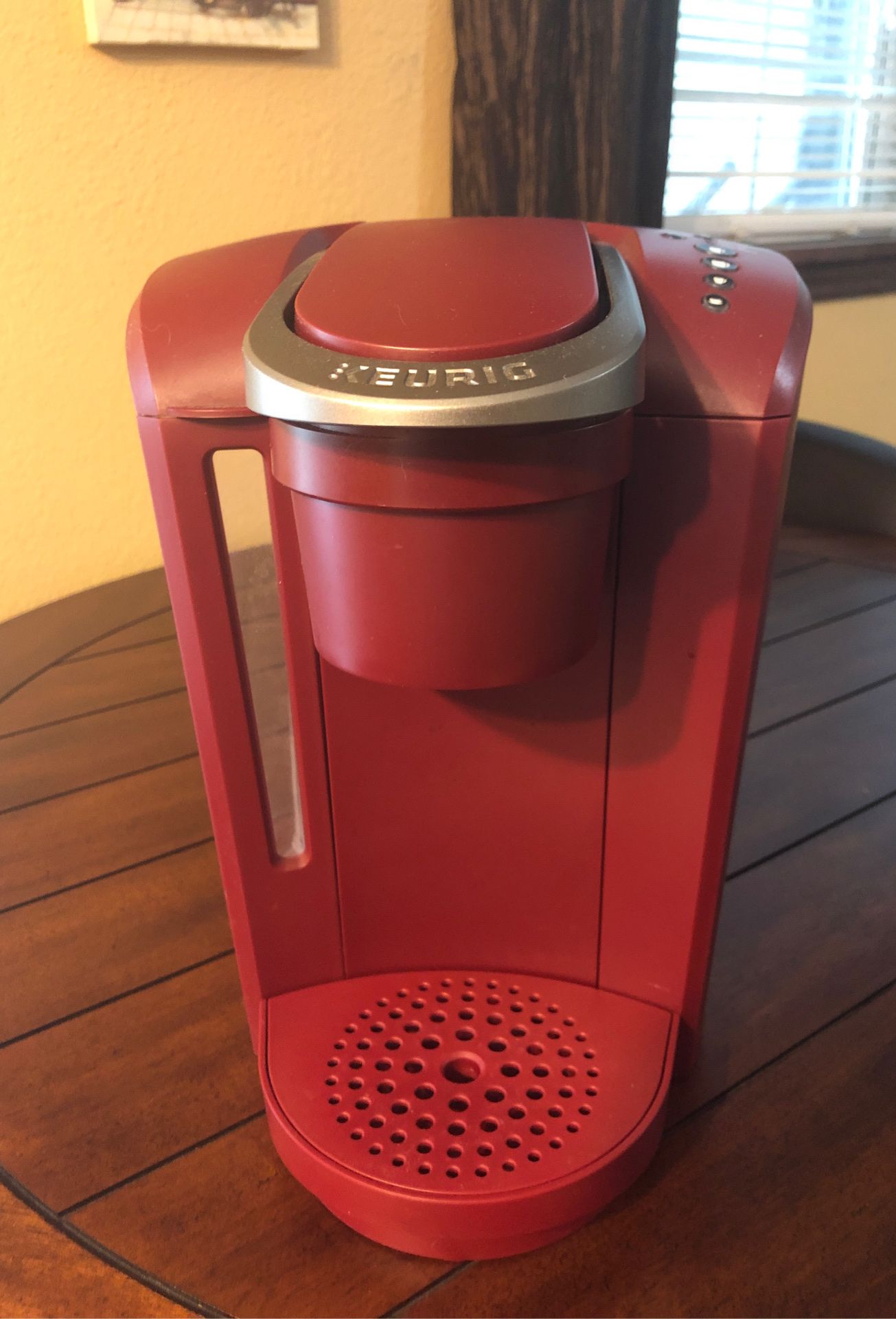 Red/Maroon Keurig Coffee & Tea Maker