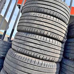 235 45 18 Set De Llantas Michelin Con Excelente Calidad 