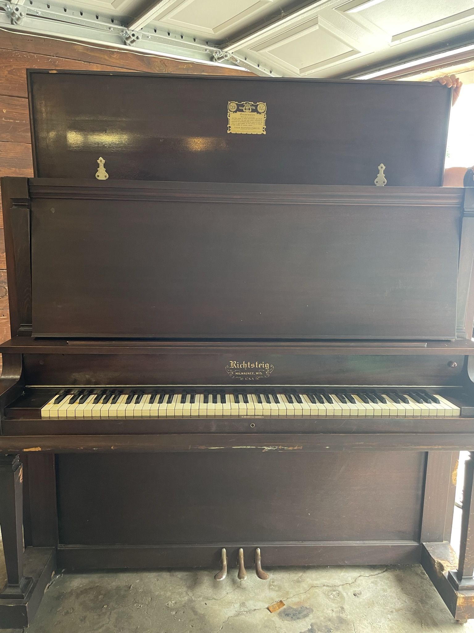 Antique Upright Piano