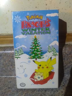 Pikachu's Winter Vacation VHS