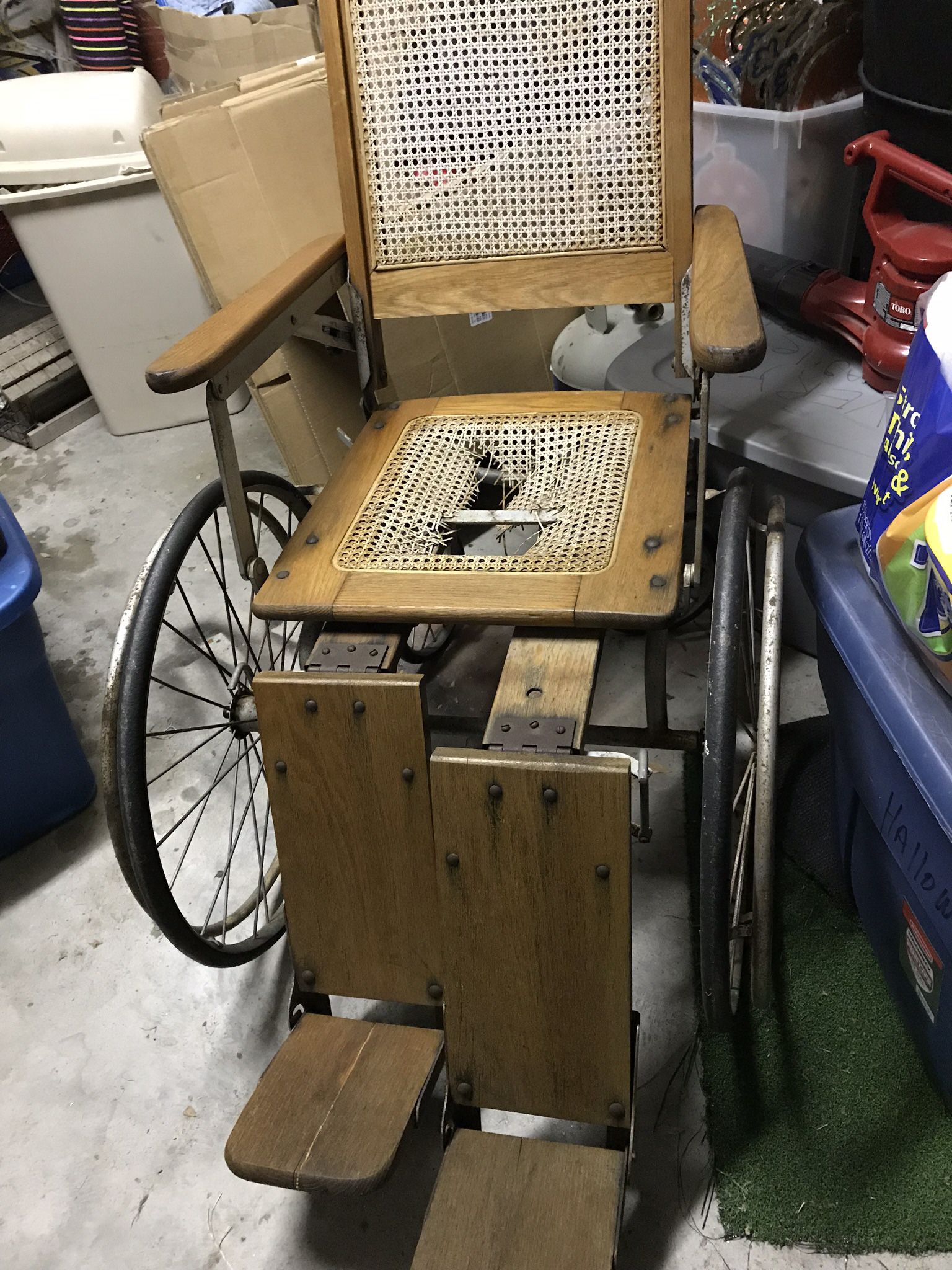 Old Halloween Wheelchair