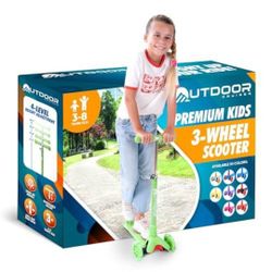  3-Wheel Kids Scooter