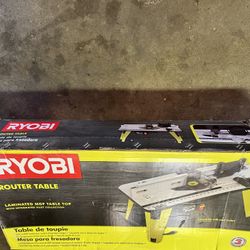 Ryobi Router Table