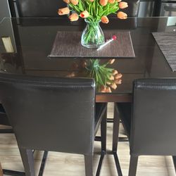 Dining Leather Chairs 