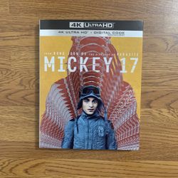 Mickey 17 4K UHD Blu-ray Combo (4K UHD Blu-ray + Digital Code)