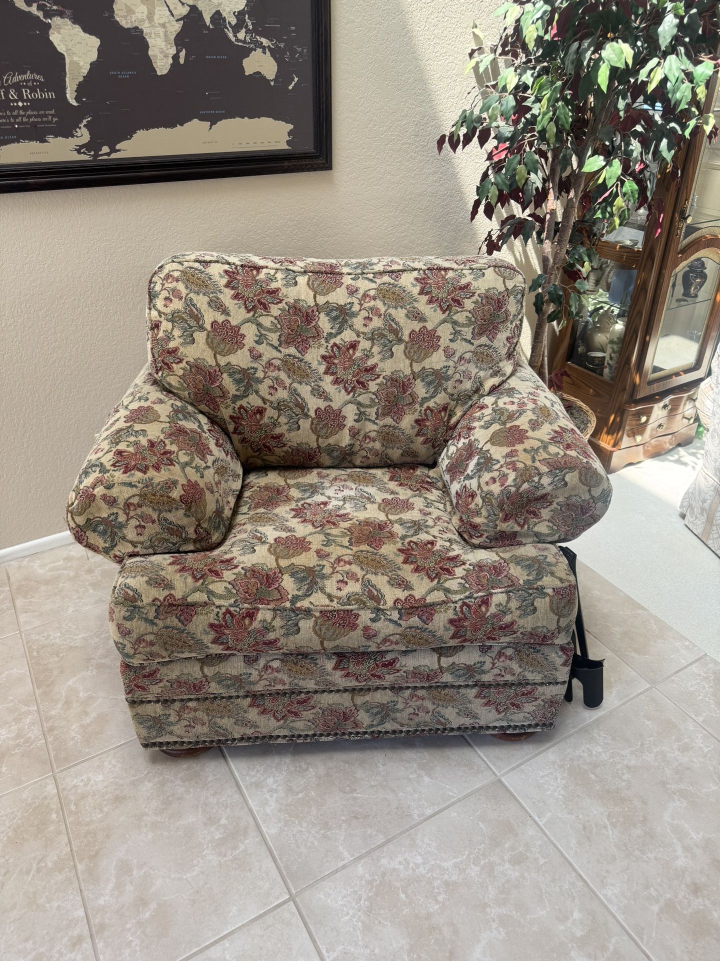 Chair And Ottoman