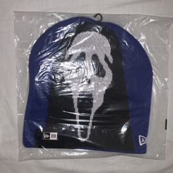 Supreme New Era Ghostface Beanie Blue