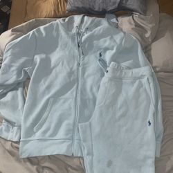 Baby polo sweat suit sales