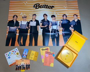 BTS BUTTER SINGLE ALBUM CREAM