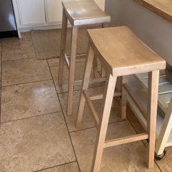 Two Wooden Stools - Target Home