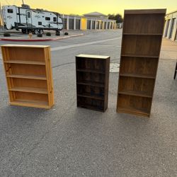 Set of 3 Bookshelves – Sold Separately or as a Bundle! 
