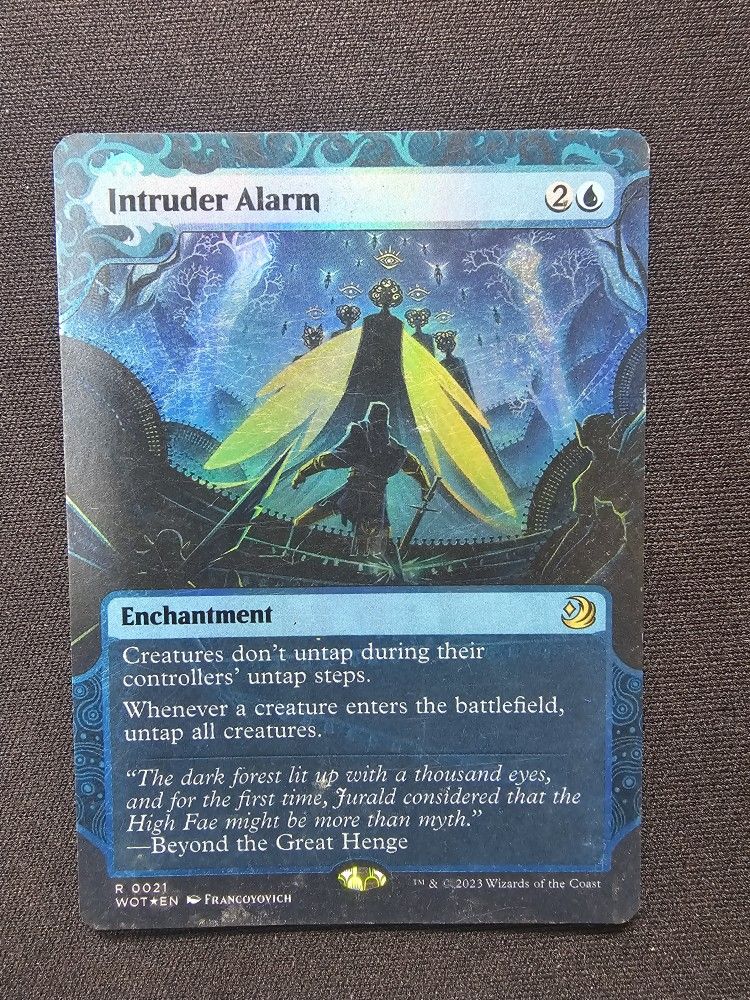 Intruder Alarm [Wilds Of Eldraine] Foil