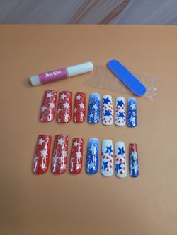 Patriotic Nail Kit #5