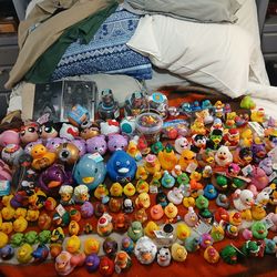 Huge rubber ducky/random toy collection