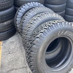 Set Of Bfgoodrich All Terrain T/A KO LT245/75/16 Semi New $400.00