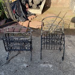 Magazine And Newspaper Rack