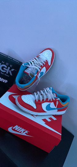 Lebron Fruity pebble dunk low