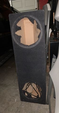Subwoofer box for 2 10”