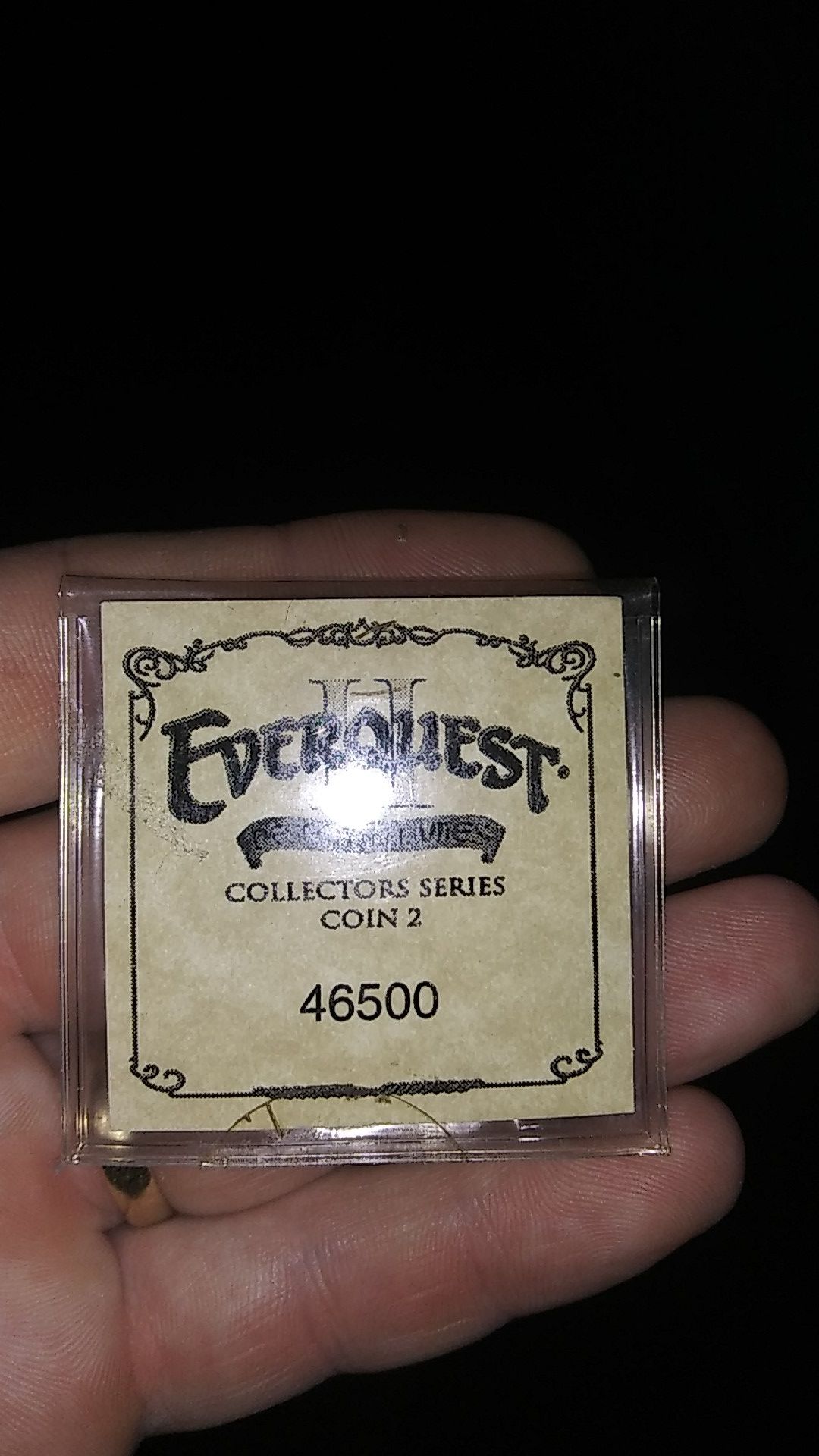 Everquest 2 collectors coin