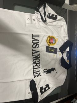 White Los angeles Polo
