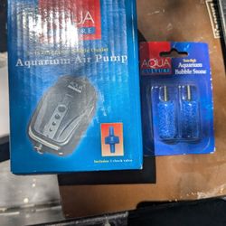 Aquarium Air Pump And Bubble Stone