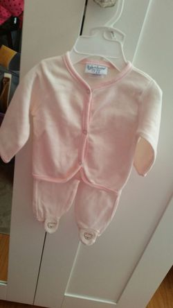 0 - 3 months set outfit pajama
