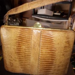 Vintage Lizard Skin Escort 