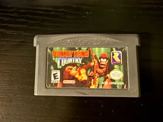 Donkey Kong country game boy advance