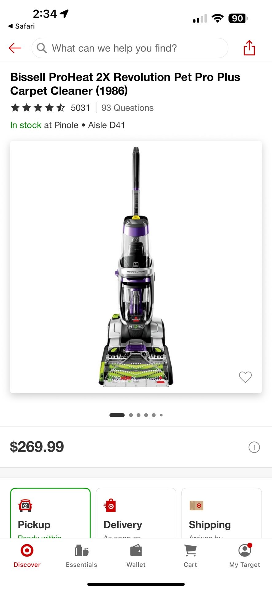 Pro Heat Revolution Pet Pro Deep Cleaner