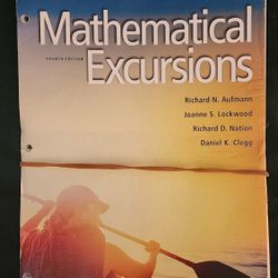Mathematical Excursions Book 4th Edition Richard Aufmann