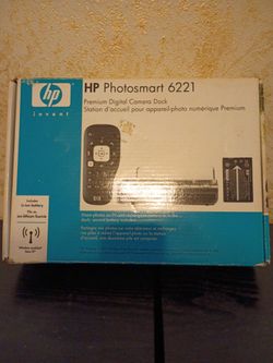 HP Photosmart 6221 Premium Digital Camera Dock