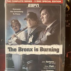 NY Yankees - The Bronx Is Burning - ESPN Movie - *Sealed* NEW