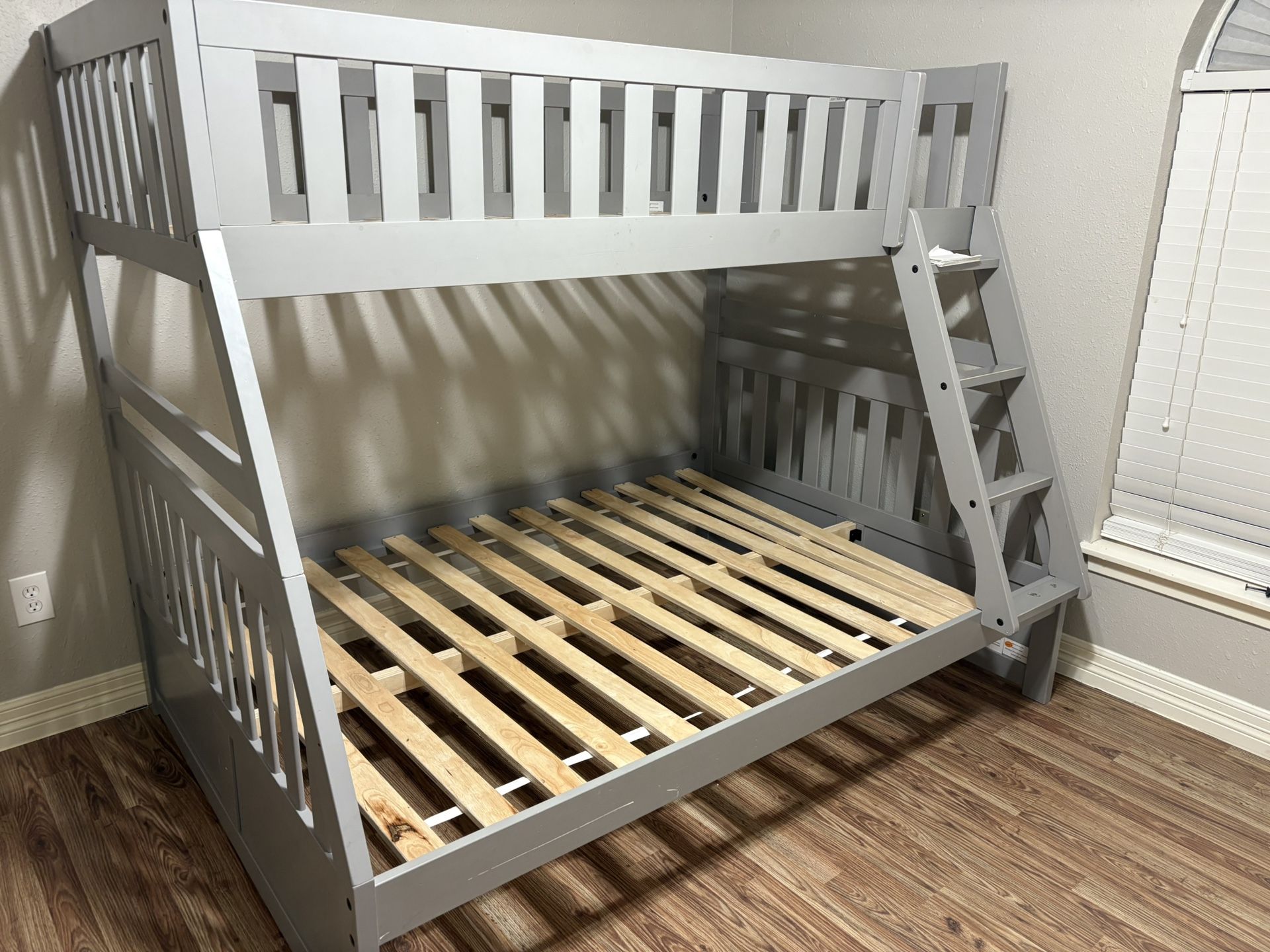 Gray Bunk Bed