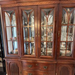 China Cabinet Antique 