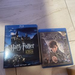 Harry Potter 8 Film Collection Blu Ray And Fantastic Beast