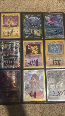 FOR WHOLE BINDER POKÉMON (CHECK DESCRIPTION)