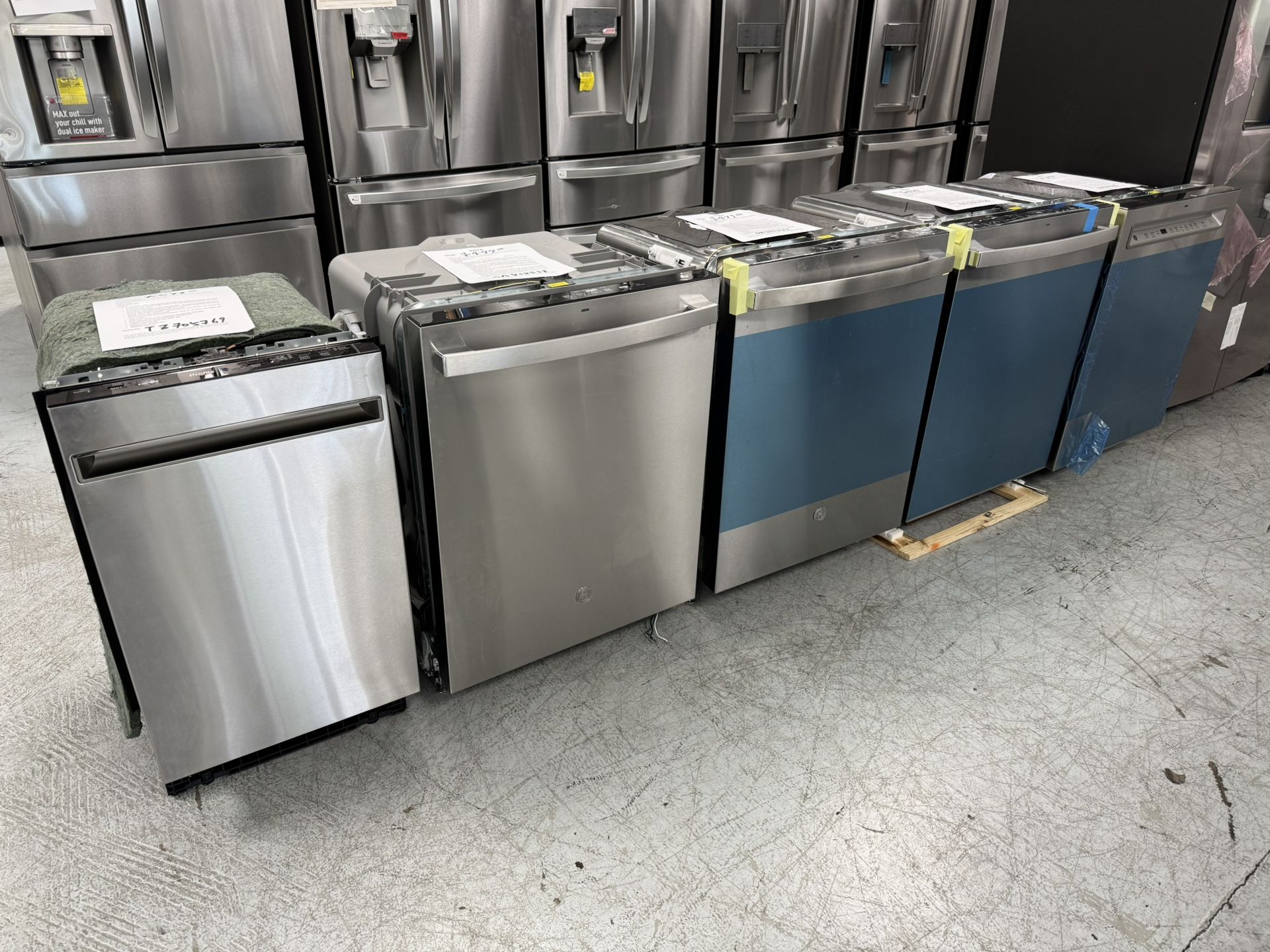 Never Used dishwashers $249-$649 With One Year Manufacturer Warranty