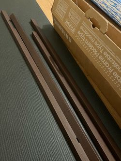 Samsung Frame 65” TV Bezel Modern Brown