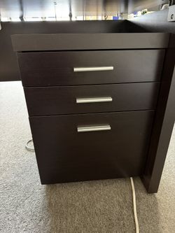 3-Drawers Rolling File Cabinet (8-10 Available)