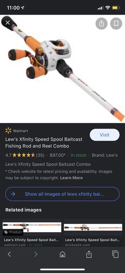 BRAND NEW WITH TAGS Lew's Xfinity Speed Spool Baitcast Fishing Rod