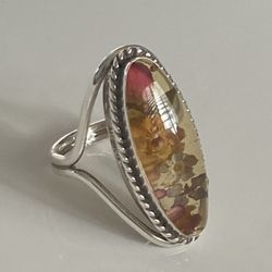 925 SILVER WOMEN RING SIZE 8