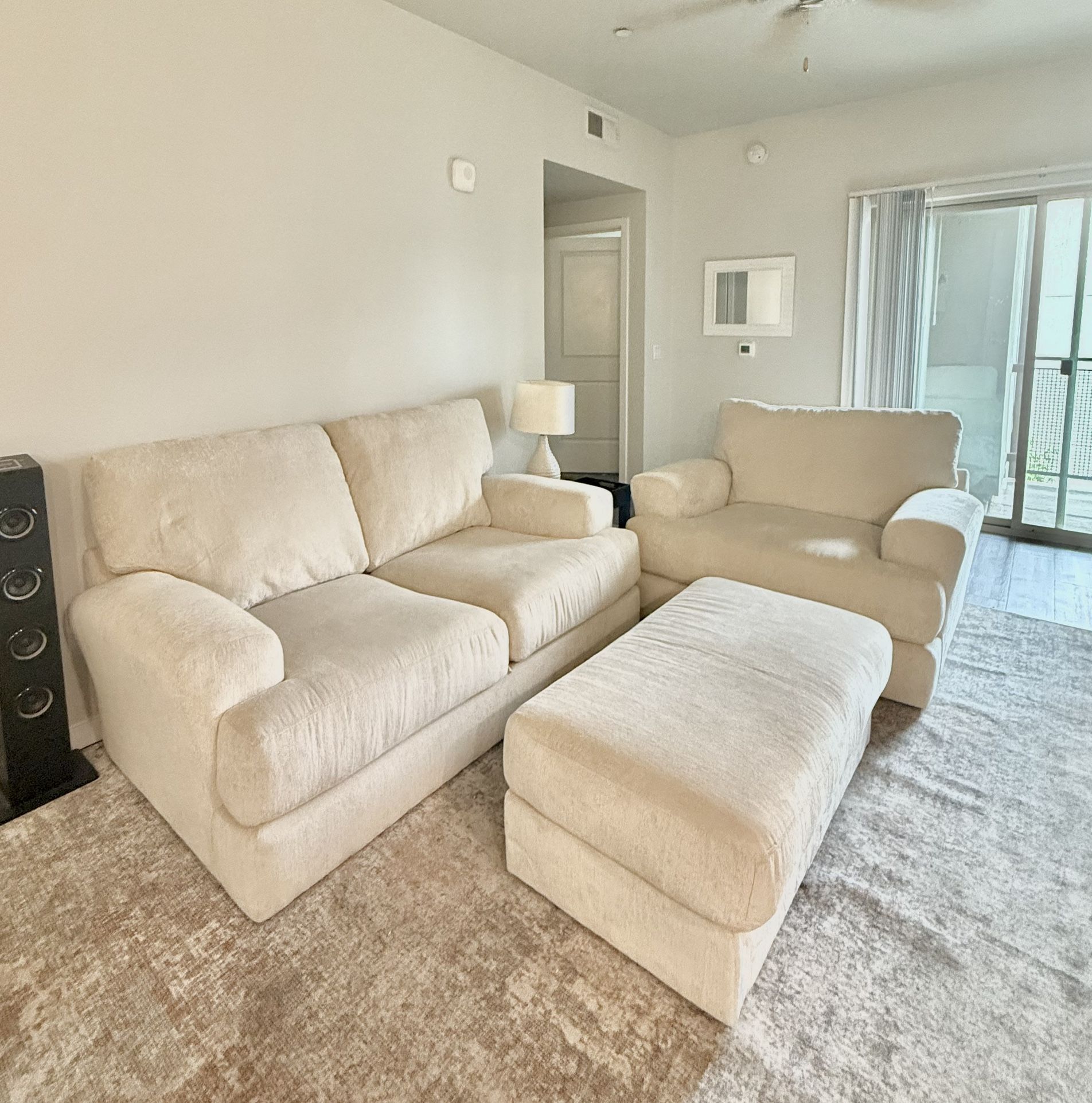 Neutral couch